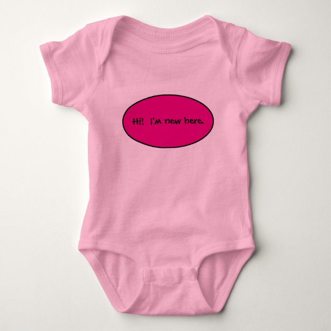 New Baby Girl Bodysuit (Front)