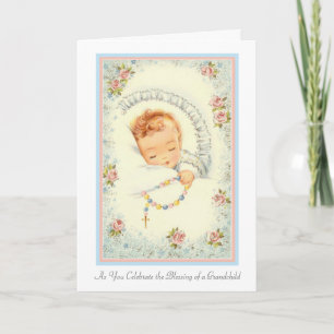 New Baby Grandchild Grandparents Card