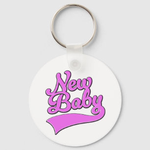 New Baby Key Ring
