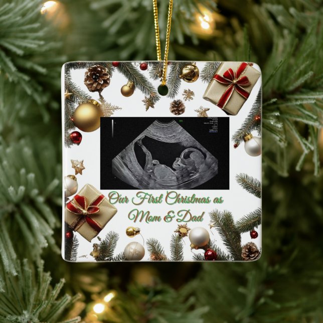 New Baby on the Way Christmas Ornament (Tree)