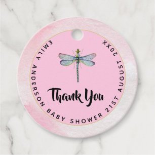 New Baby Photo Thank You Cards Modern Budget Favour Tags