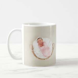 New Baby Photograph Gift Coffee Mug