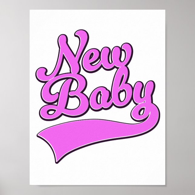 New Baby Poster (Front)