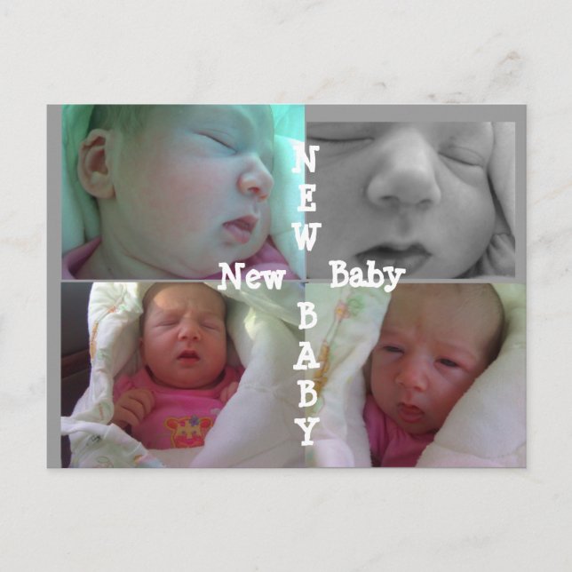 NEW BABY SHOWER CARD (Front)