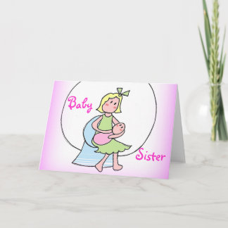 New Baby Sister Announcement