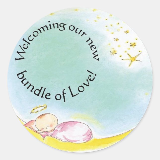 New Baby stickers (Front)