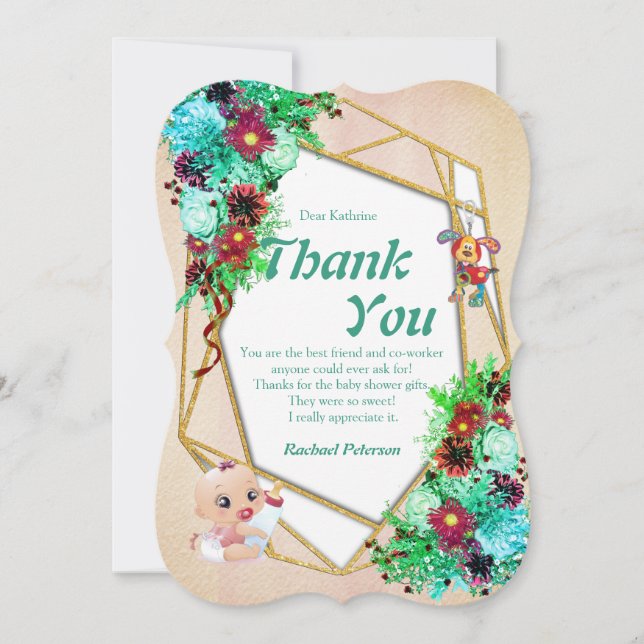 New Baby Thank You card (Front)