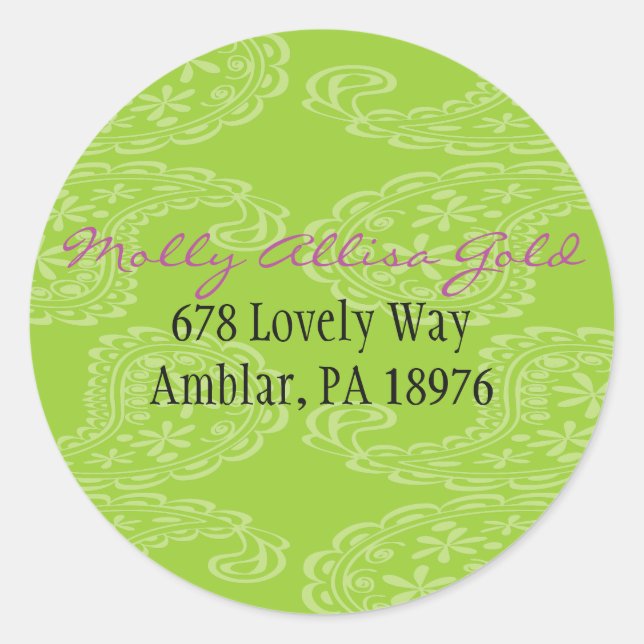 NEW BABY TRAIN Jewish Baby Naming Invitation Classic Round Sticker (Front)