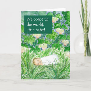 New Baby Welcome Card