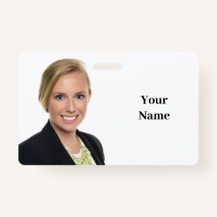NEW! Badge - Horizontal - Custom ID Badge