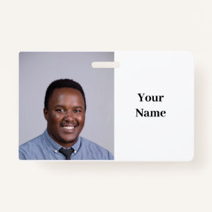 NEW! Badge - Horizontal - Custom ID Badge