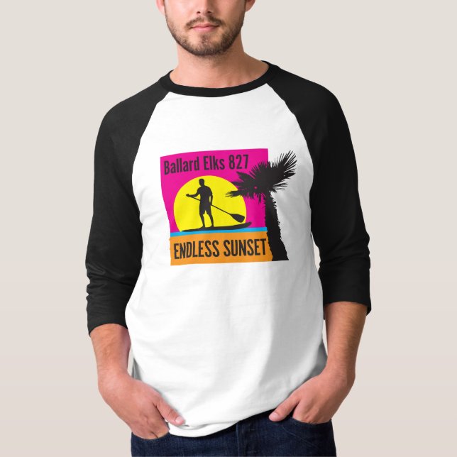 NEW BAR FUNDRAISER: Endless Sunset T-Shirt (Front)