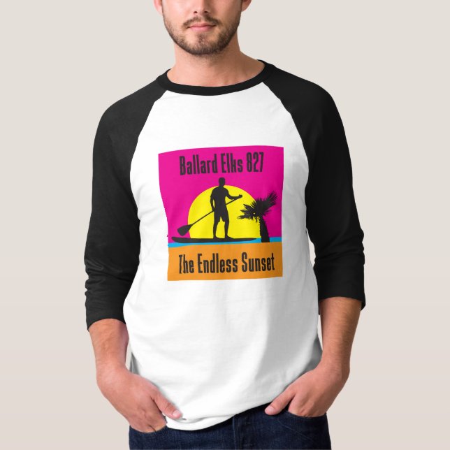 NEW BAR FUNDRAISER: Endless Sunset T-Shirt (Front)