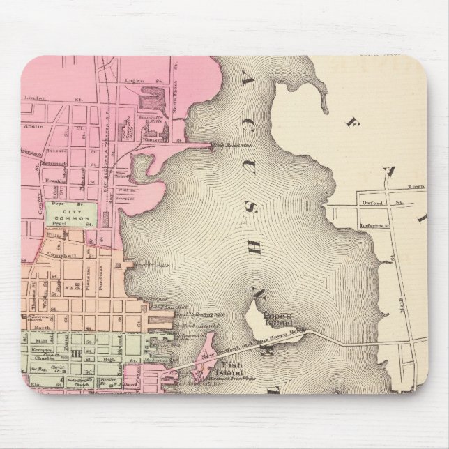 New Bedford 2 Mouse Mat (Front)