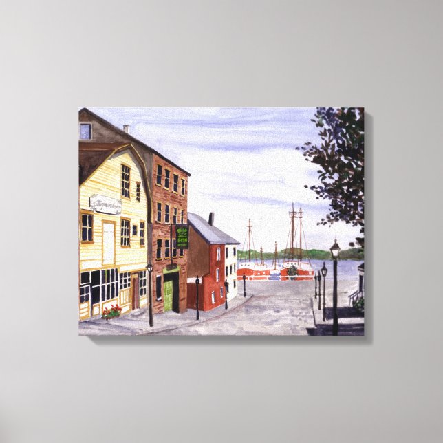 New Bedford, Cape Cod Canvas Print (Front)