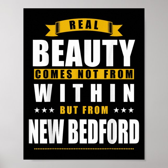 New Bedford - Funny D City Gift  Poster (Front)