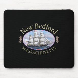 New Bedford Machusetts Nautical Tall Ship Mouse Mat