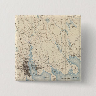 New Bedford, Massachusetts 15 Cm Square Badge