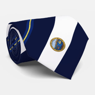 New Bedford (Massachusetts) city flag Tie
