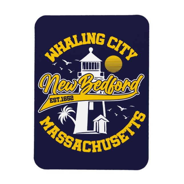 New Bedford,Massachusetts Magnet (Vertical)