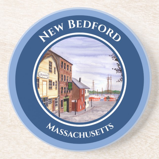 New Bedford Massachusetts New England Coaster (Front)