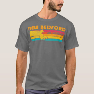 New Bedford Massachusetts Vintage Distressed Souve T-Shirt