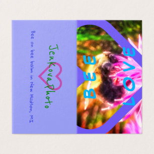 NEW BEE LOVE MINI CARDS 2x3.5 horizontal