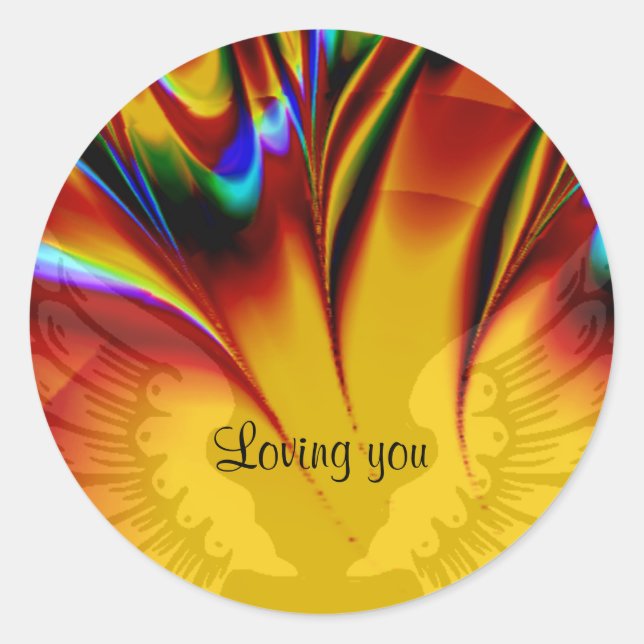 New Beginning_Sticker Classic Round Sticker (Front)