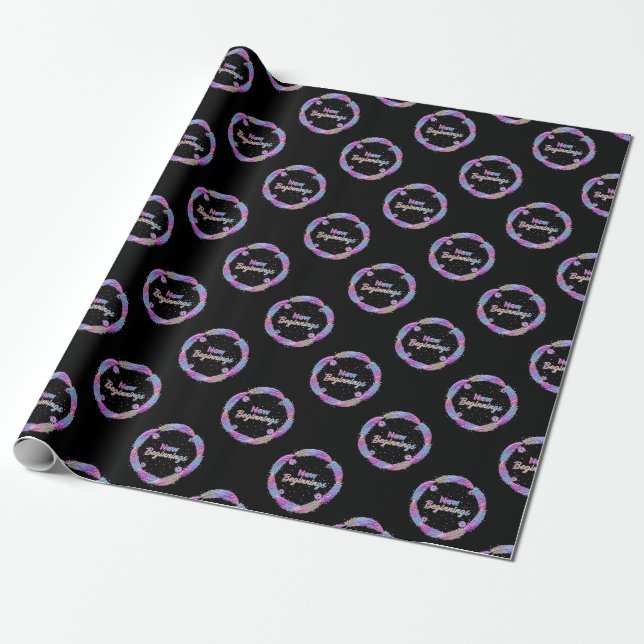 New Beginnings 2027 Wrapping Paper (Unrolled)