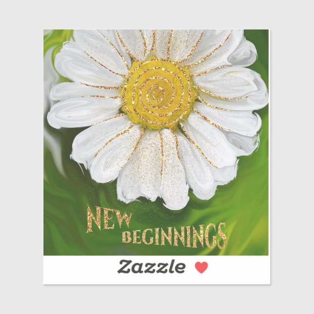 New Beginnings - Daisy flower power (Sheet)
