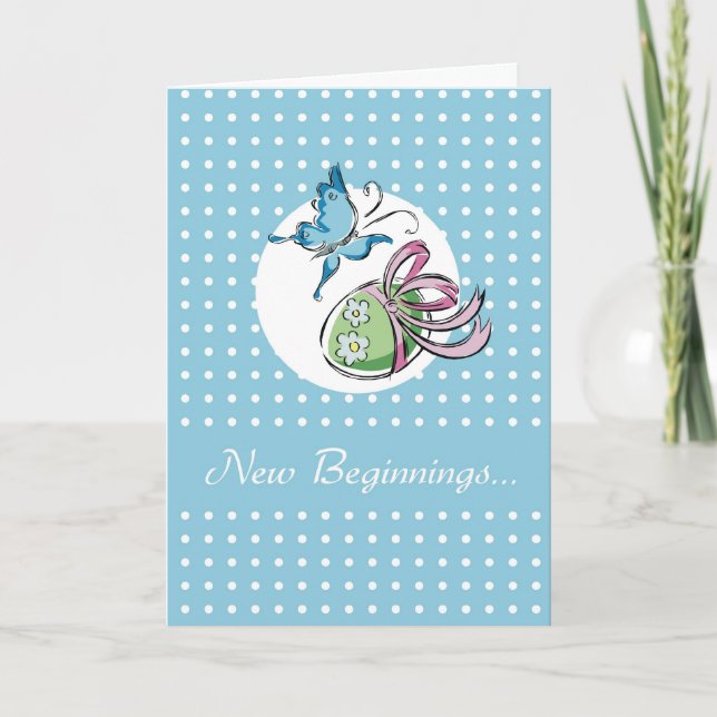 New Beginnings Easter Card (Front)