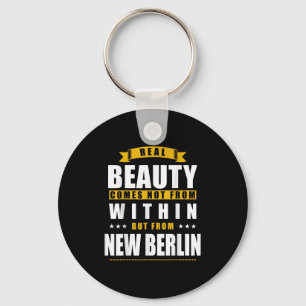 New Berlin - Funny D City Gift  Key Ring