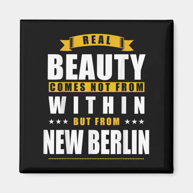 New Berlin - Funny D City Gift  Magnet (Front)