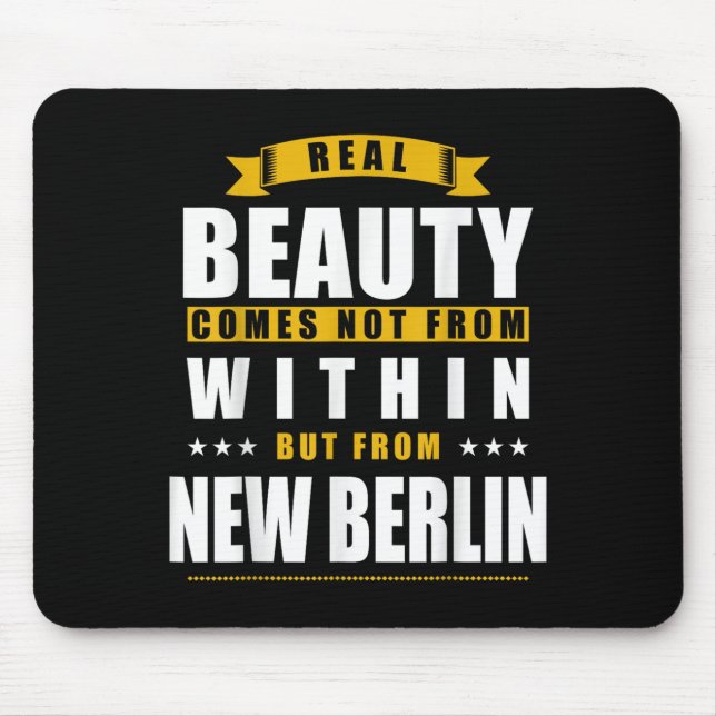 New Berlin - Funny D City Gift  Mouse Mat (Front)