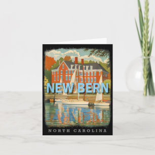 New Bern North Carolina Nc Historic Charm Sd515  Card