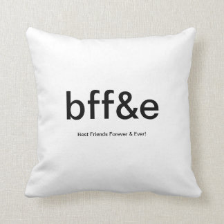 New BEST FRIENDS FOREVER bff&e CUSTOMIZABLE PILLOW