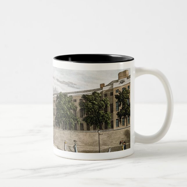 New Bethlem Hospital, St. George's Fields Two-Tone Coffee Mug (Right)