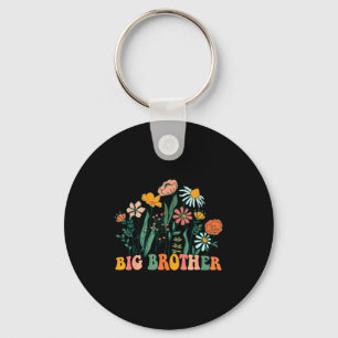 New Big Brother Wildflower First Birthday & Ba Key Ring