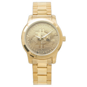 New Bitcoin Gold Oversized Watch