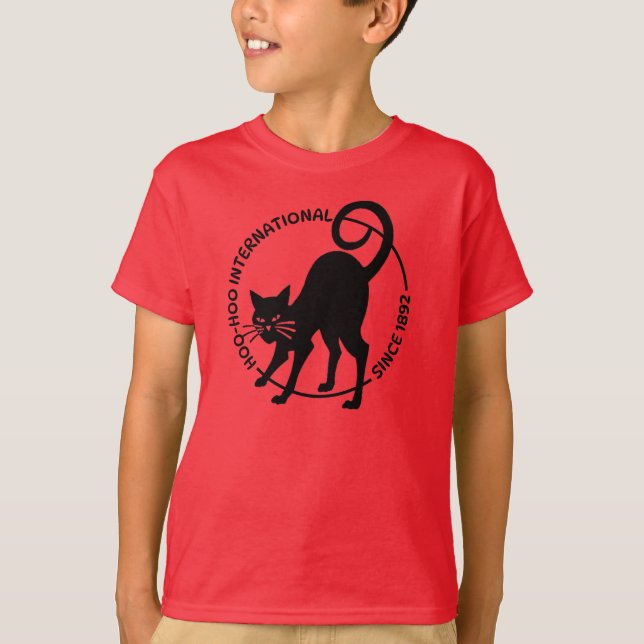 NEW Black Cat Design  T-Shirt (Front)