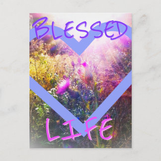NEW Blessed Life postcard