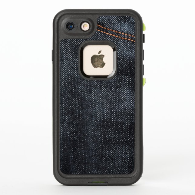 New Blue Jeans With Stitching LifeProof iPhone Case (Back)