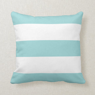 New Blue Mist & White Stripe Couch Pillow Gift