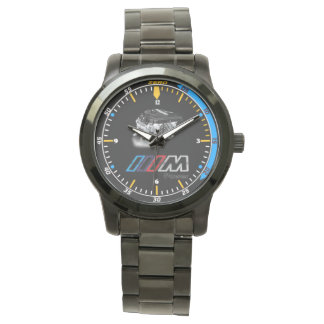 New Bmw Mpower Engine Stainless Steel Quartz Watch