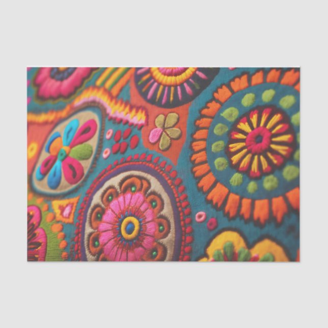 NEW BOHEMIA 4 dazzling boho decoupage paper (Front)