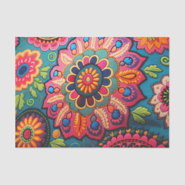 NEW BOHEMIA 5 dazzling boho-style decoupage paper (Front)