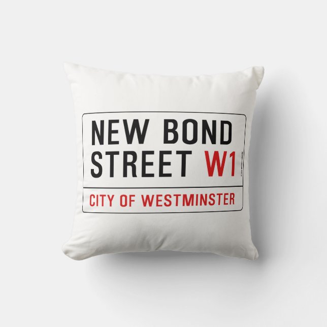 New Bond Street Cushion (Front)