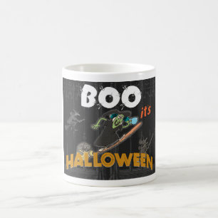 NEW---BOO! it's HALLOWEEN! Coffee Mug