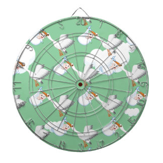 New Born Baby and Crane Bird Dartboard