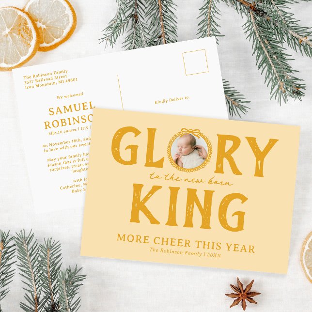 New Born King l Birth Announcement Christmas (Creator Uploaded)